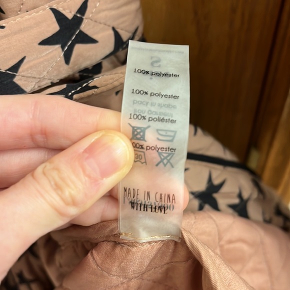 NWT Love Stories Susie Star print Quilted Dressing Gown - Picture 13 of 13